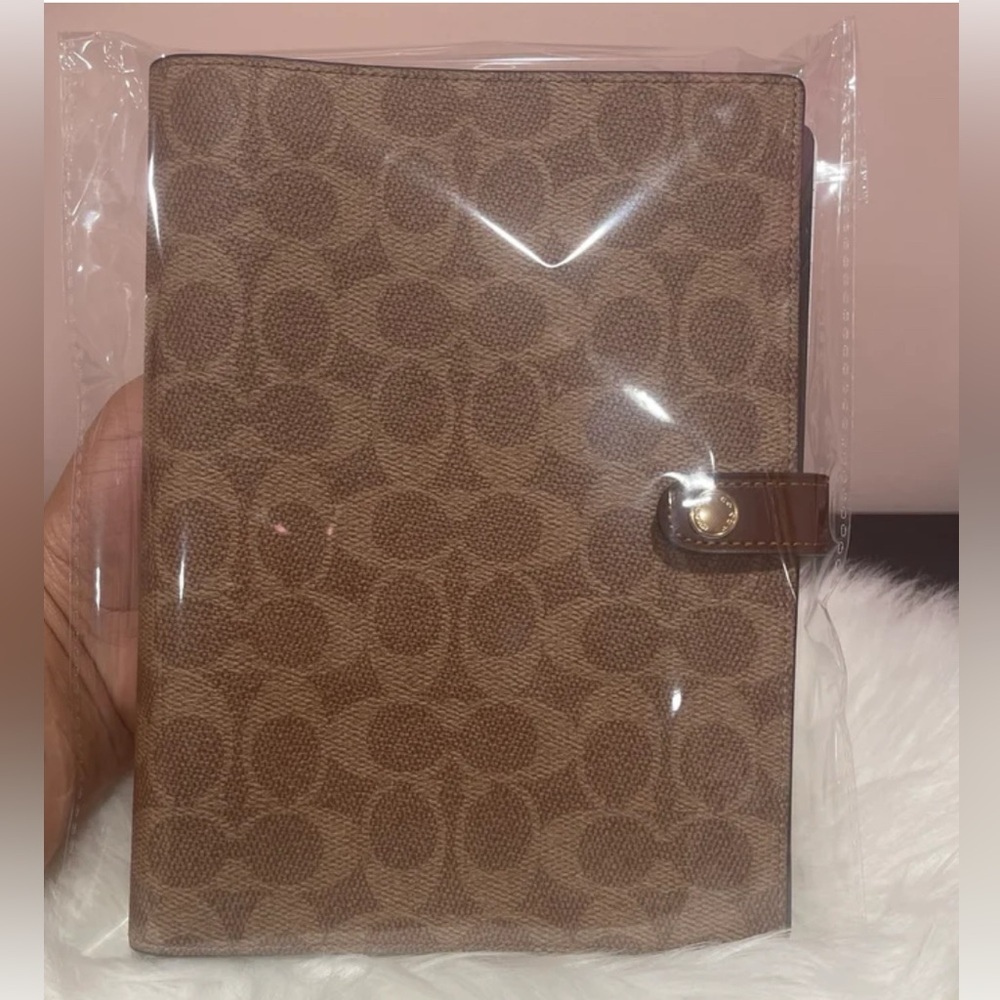 Coach Signature Notebook